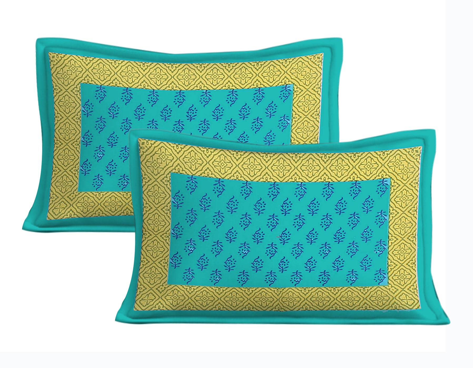 Trendy Bedsheet 100%  Cotton Queen Size Bedsheet With 2 Pillow Cover www.jaipurtohome.com