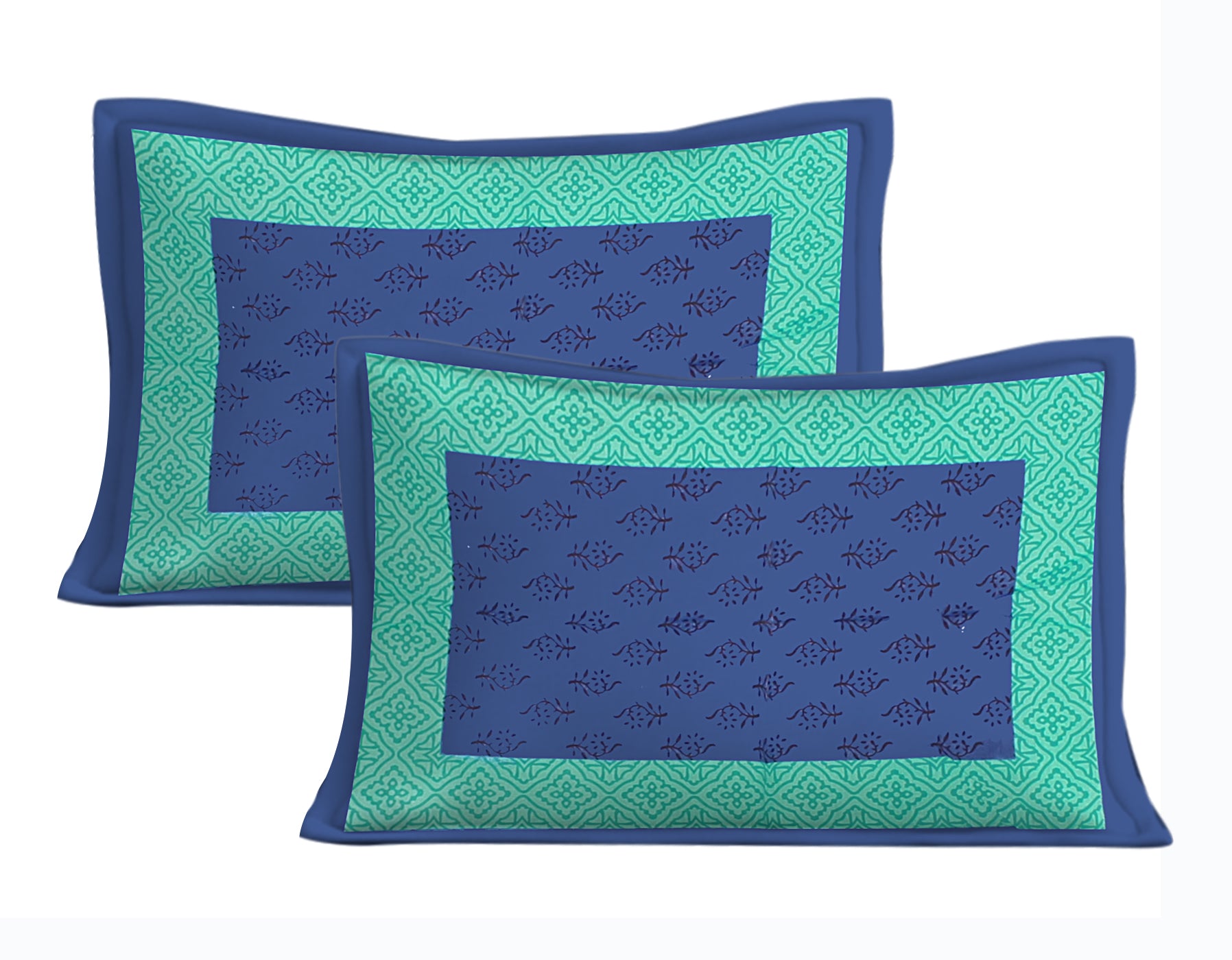 Trendy Bedsheet 100%  Cotton Queen Size Bedsheet With 2 Pillow Cover www.jaipurtohome.com