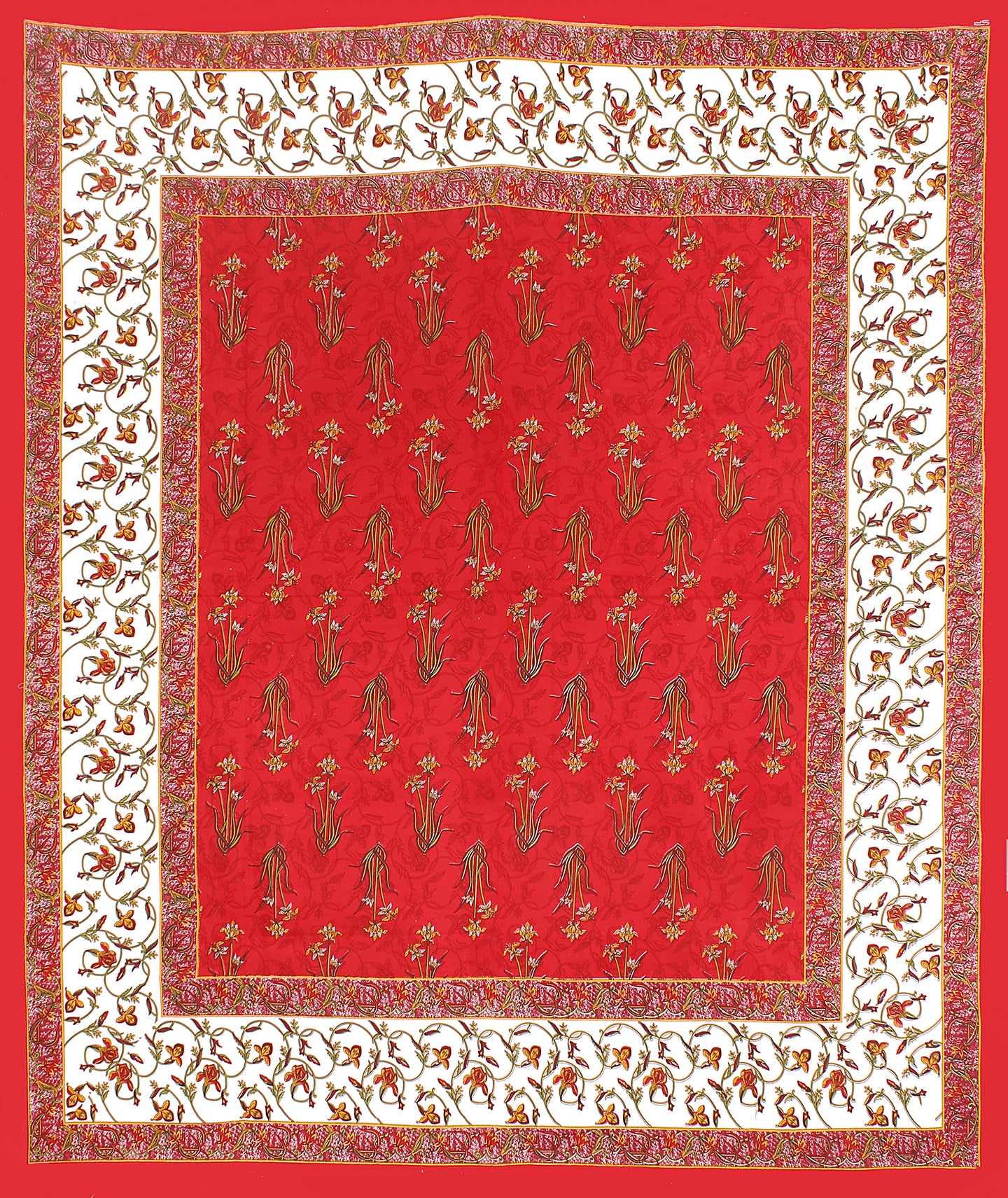 Trendy Bedsheet 100% Cotton Bedsheet 280-TC Cotton Queen Size Bedsheet With 2 Pillow Cover www.jaipurtohome.com