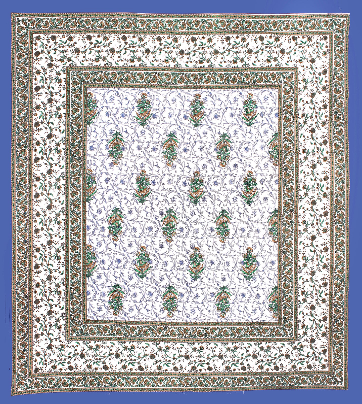 Trendy Bedsheet 100% Cotton Bedsheet 280-TC Cotton Queen Size Bedsheet With 2 Pillow Cover www.jaipurtohome.com