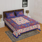 Rajasthani Trendy Bedsheet 100% Cotton Bedsheet 280-TC Cotton Queen Size Bedsheet With 2 Pillow Cover www.jaipurtohome.com