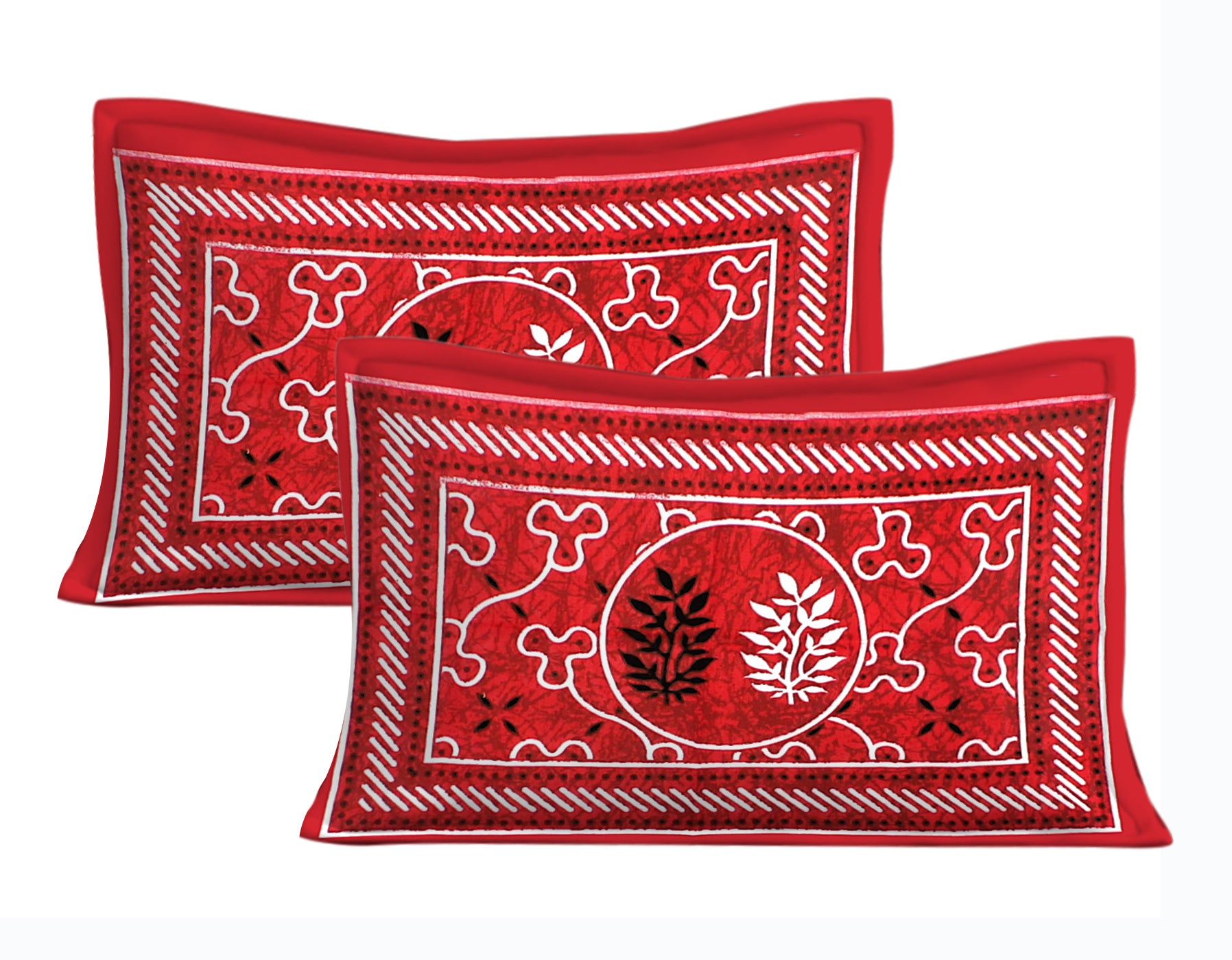 Trendy Bedsheet 100%  Cotton Queen Size Bedsheet With 2 Pillow Cover www.jaipurtohome.com