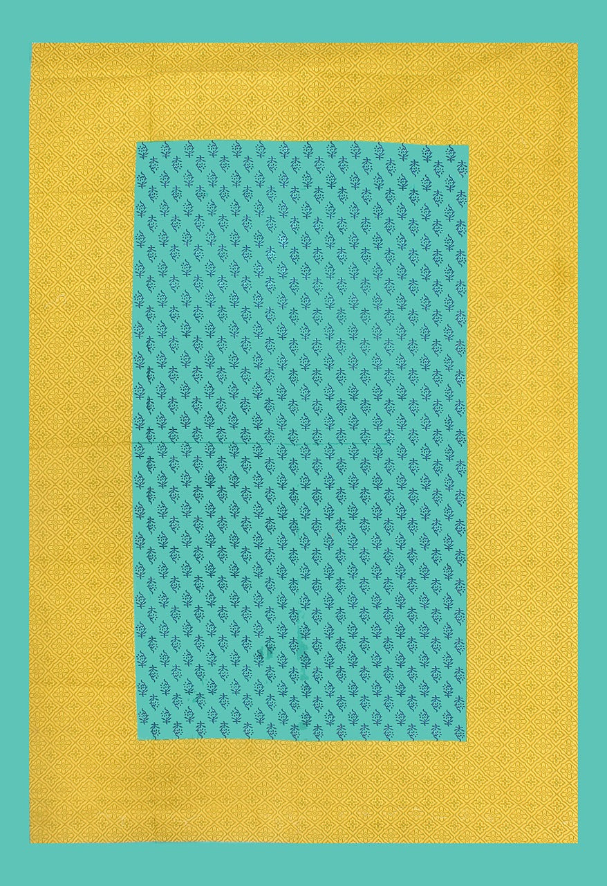 Jaipuri 100% Cotton Single Bedsheet Jaipur To Home