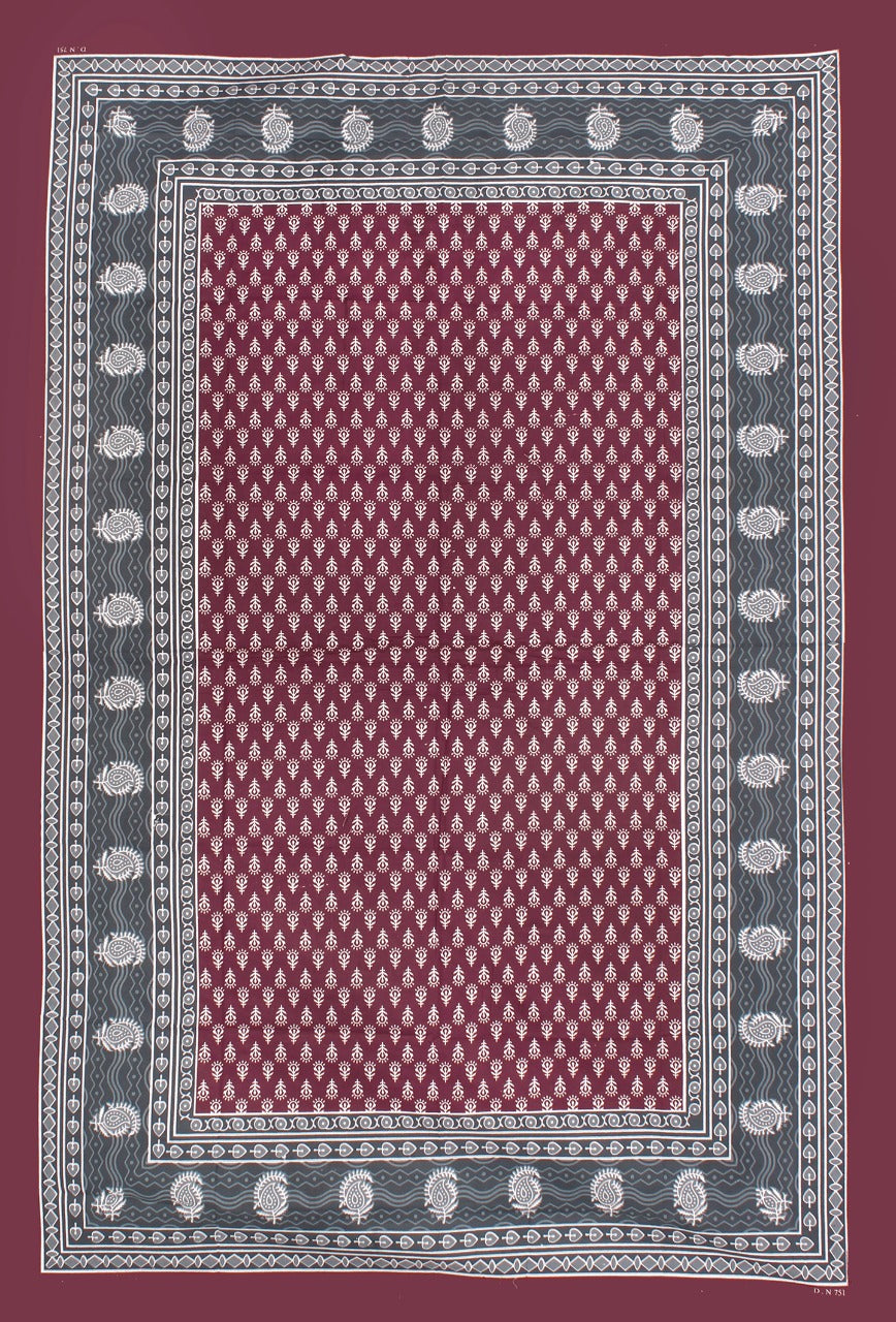 Jaipuri 100% Cotton Single Bedsheet Jaipur To Home