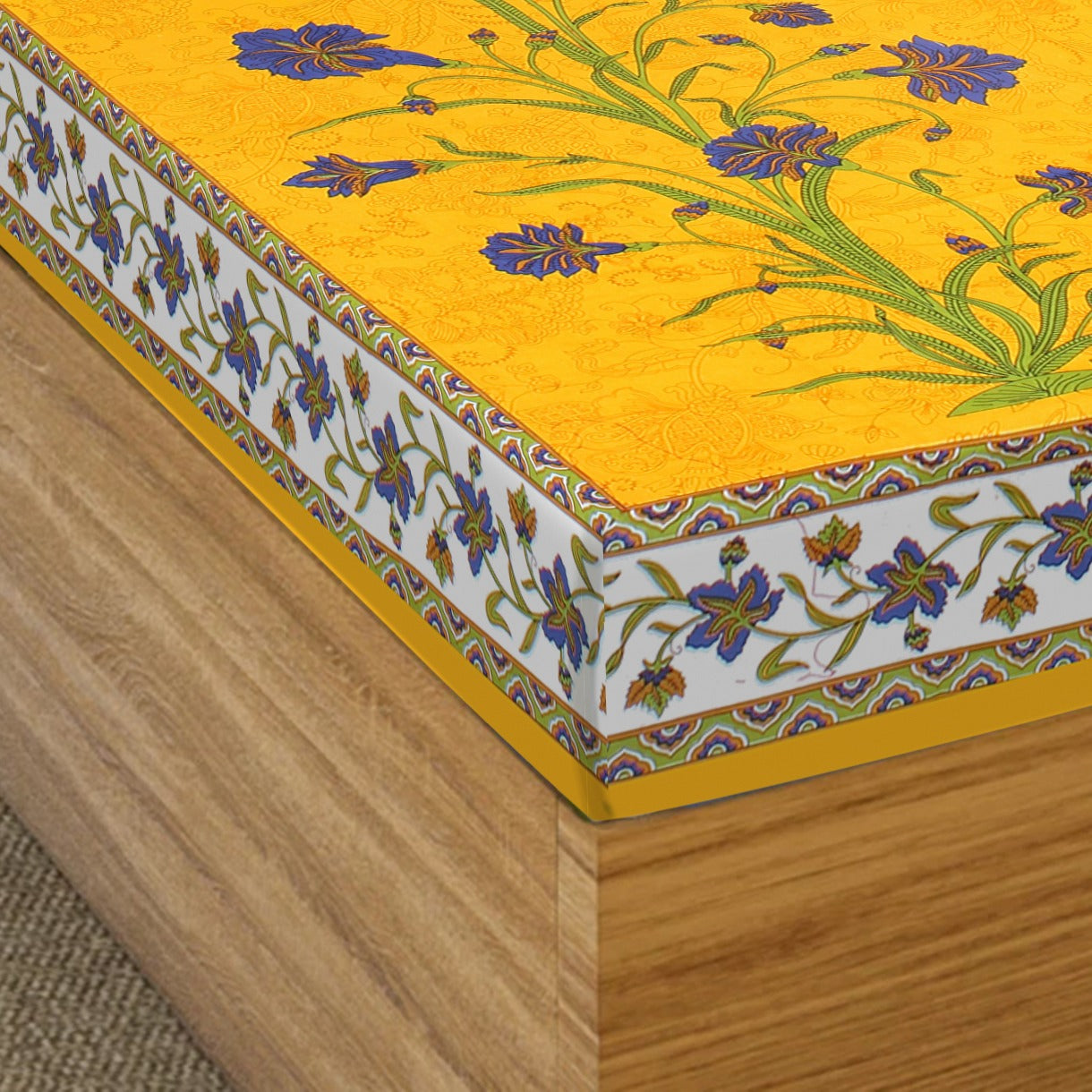 Jaipuri 100% Cotton Single Bedsheet Jaipur To Home