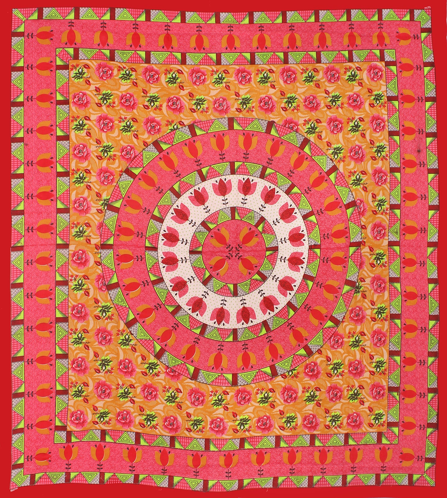 Trendy Bedsheet 100% Cotton Bedsheet 280-TC Cotton Queen Size Bedsheet With 2 Pillow Cover www.jaipurtohome.com