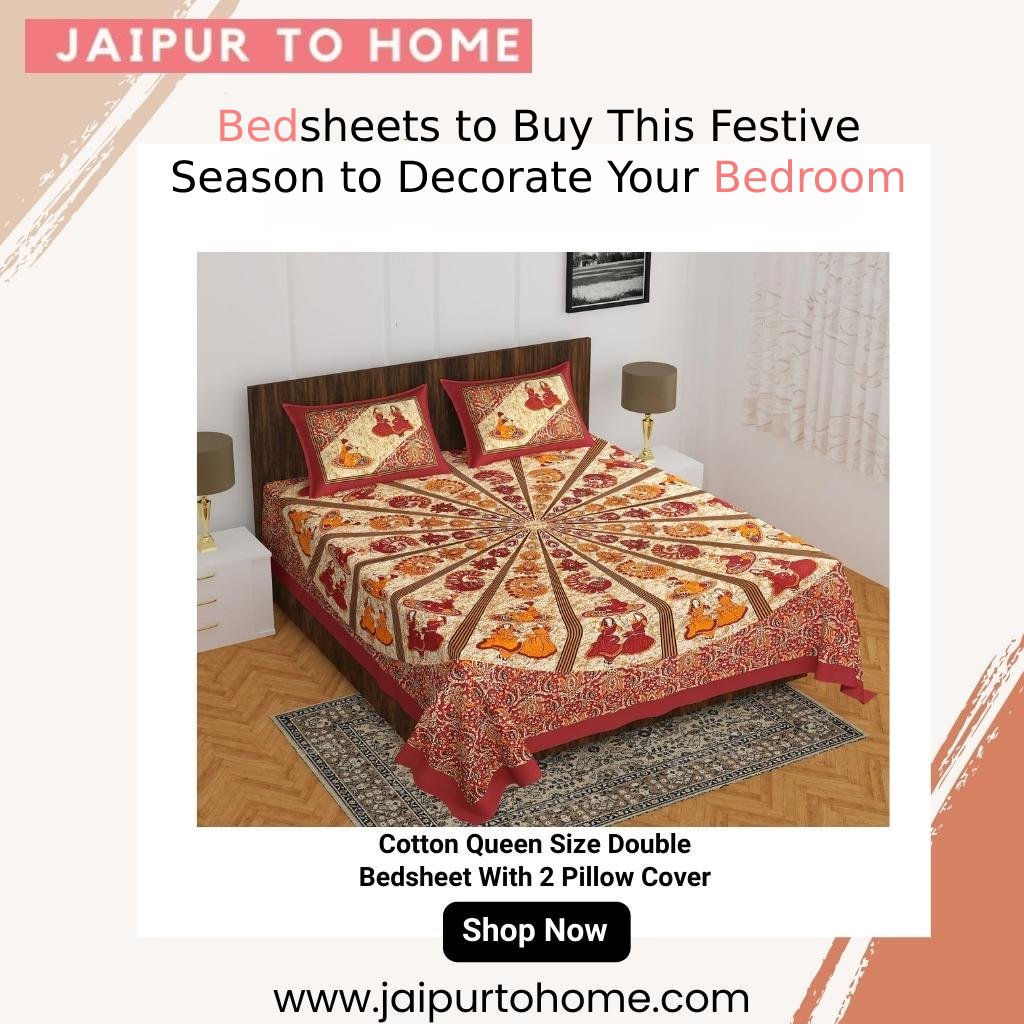 Bed Sheets to Buy This Festive Season to Decorate Your Bedroom