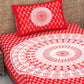 New Jaipuri Mor Pankh Jaipuri 100% Cotton Single Bedsheet