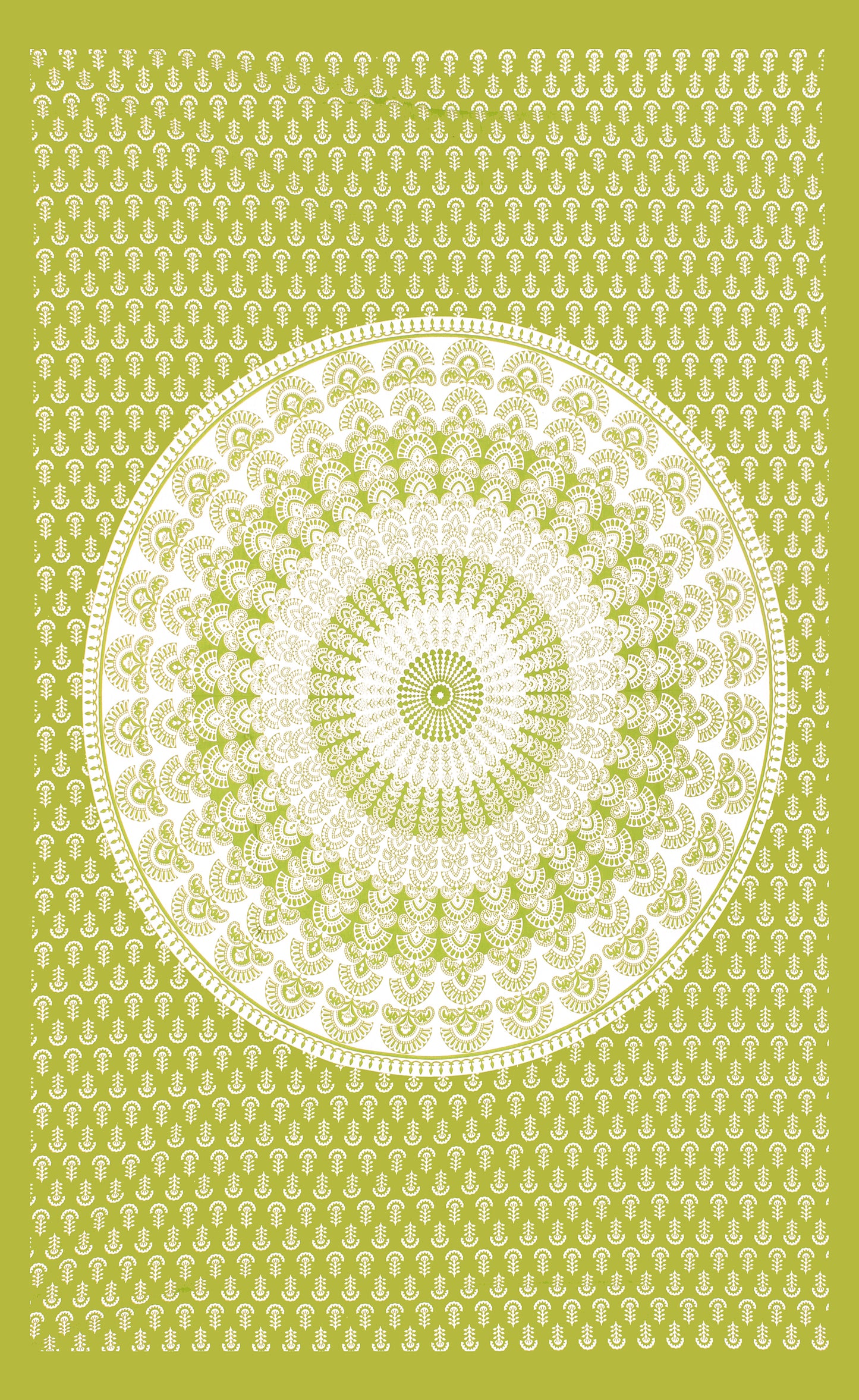 New Jaipuri Mor Pankh Jaipuri 100% Cotton Single Bedsheet