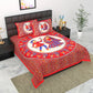 Trendy Bedsheet 100% Cotton Queen Size Bedsheet With 2 Pillow Cover Set