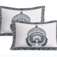 Royal Jaipuri Mayur Bedsheet 100% Cotton Queen Size Bedsheet With 2 Pillow Cover Set