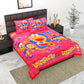 Trendy Bedsheet 100% Cotton Queen Size Bedsheet With 2 Pillow Cover Set