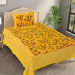 Jaipuri 100% Cotton Single Bedsheet
