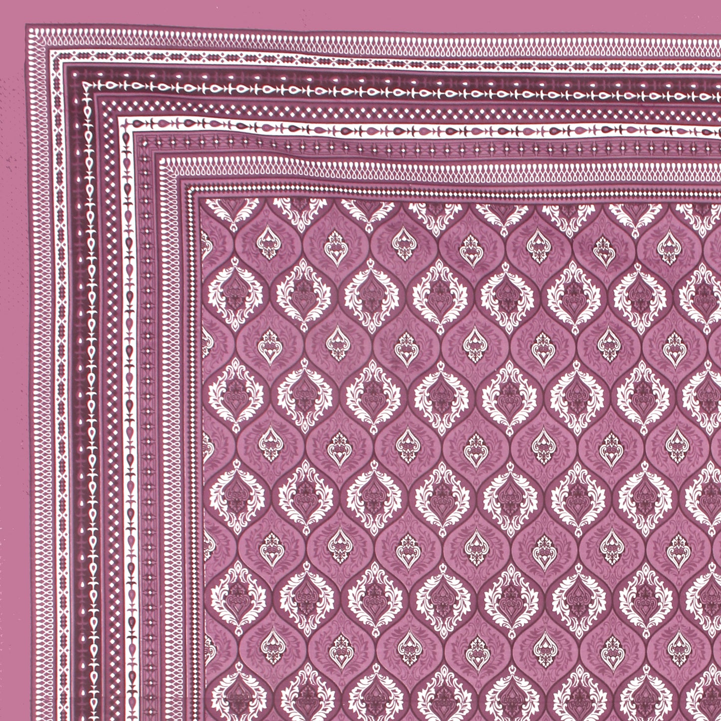 Trendy Bedsheet 100% Cotton Bedsheet 280-TC Cotton Queen Size Bedsheet With 2 Pillow Cover