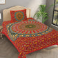 Jaipuri 100% Cotton Single Bedsheet