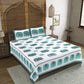 100% Cotton King Size Bedsheet with 2 Pillow Cover