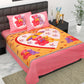 Trendy Bedsheet 100% Cotton Queen Size Bedsheet With 2 Pillow Cover Set