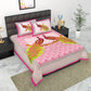 Trendy Bedsheet 100% Cotton Queen Size Bedsheet With 2 Pillow Cover Set