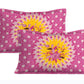 Trendy Bedsheet 100% Cotton Queen Size Bedsheet With 2 Pillow Cover Set