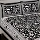 100% Cotton King Size Bedsheet with 2 Pillow Cover Set
