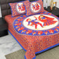 Trendy Bedsheet 100% Cotton Queen Size Bedsheet With 2 Pillow Cover Set