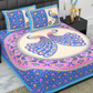 Bedsheet 100% Cotton Queen Size Bedsheet With 2 Pillow Cover Set