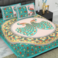 Bedsheet 100% Cotton Queen Size Bedsheet With 2 Pillow Cover Set