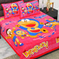 Trendy Bedsheet 100% Cotton Queen Size Bedsheet With 2 Pillow Cover Set