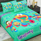 Trendy Bedsheet 100% Cotton Queen Size Bedsheet With 2 Pillow Cover Set