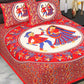 Trendy Bedsheet 100% Cotton Queen Size Bedsheet With 2 Pillow Cover Set
