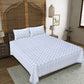 100% Cotton King Size Bedsheet with 2 Pillow Cover