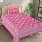 Jaipuri 100% Cotton Single Bedsheet