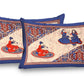 New collection Doll And Teda Mor 100% Cotton King Size Bedsheet with 2 Pillow Cover Set