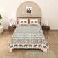100% Cotton King Size Bedsheet with 2 Pillow Cover