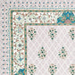 Royal Sanganeri Block Print 100% Cotton King Size Bedsheet with 2 Pillow Cover Set