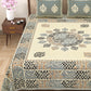 Kashis Print 100% Cotton King Size Bedsheet with 2 Pillow Cover Set