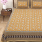 Armenia Print 100% Cotton King Size Bedsheet with 2 Pillow Cover Set