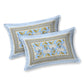 100% Cotton King Size Bedsheet with 2 Pillow Cover Set