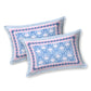 100% Cotton King Size Bedsheet with 2 Pillow Cover Set