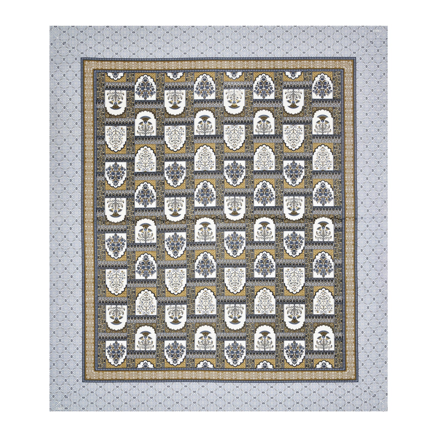 100% Cotton King Size Bedsheet with 2 Pillow Cover Set