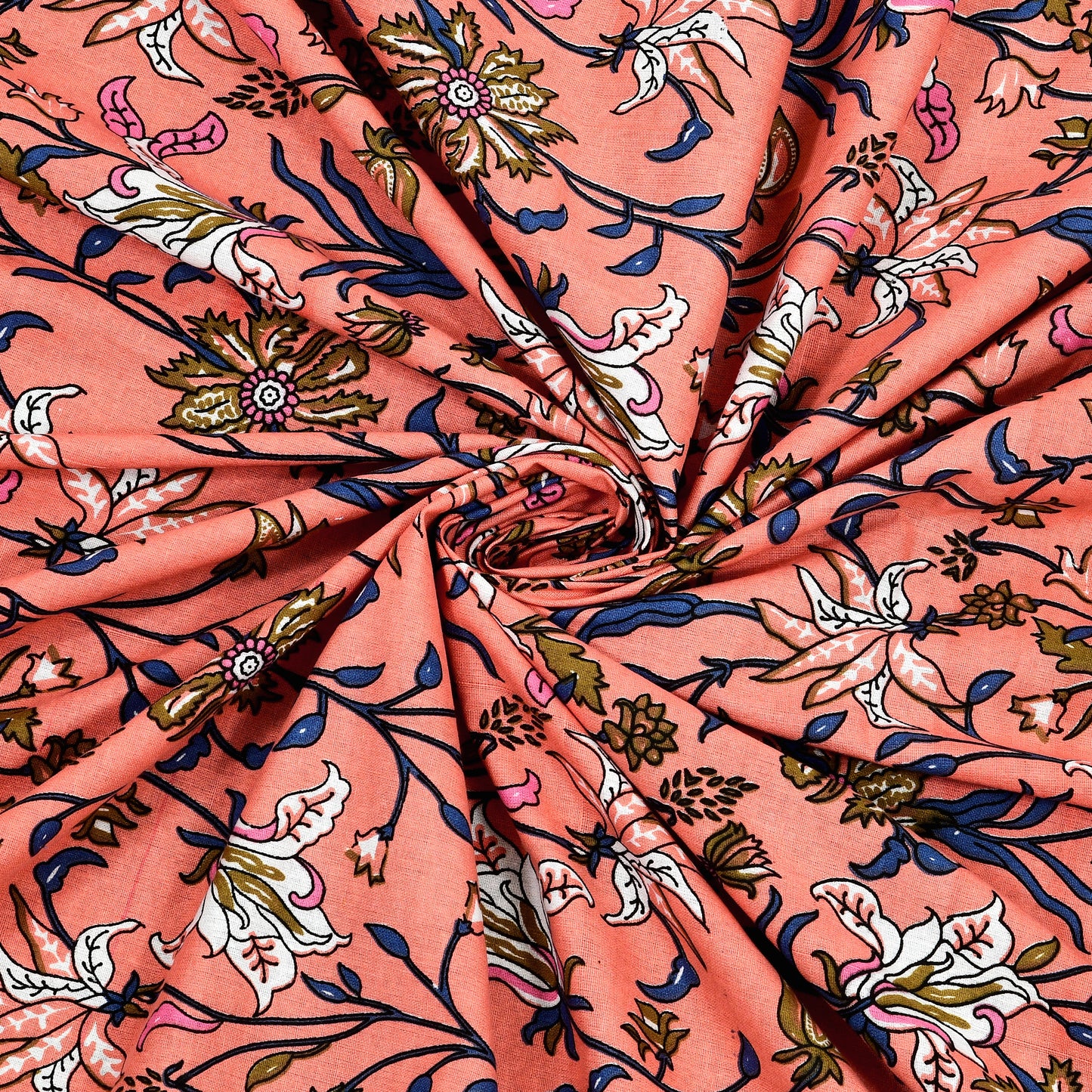 Bail Buti-Pot Bedsheet 100% Cotton Queen Size Bedsheet With 2 Pillow Cover Set