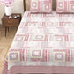 100% Cotton King Size Bedsheet with 2 Pillow Cover Set