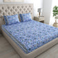Bail Buti-Pot Bedsheet 100% Cotton Queen Size Bedsheet With 2 Pillow Cover Set