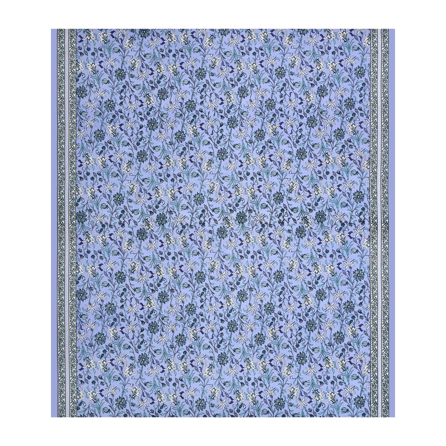 Bail Buti-Pot Bedsheet 100% Cotton Queen Size Bedsheet With 2 Pillow Cover Set