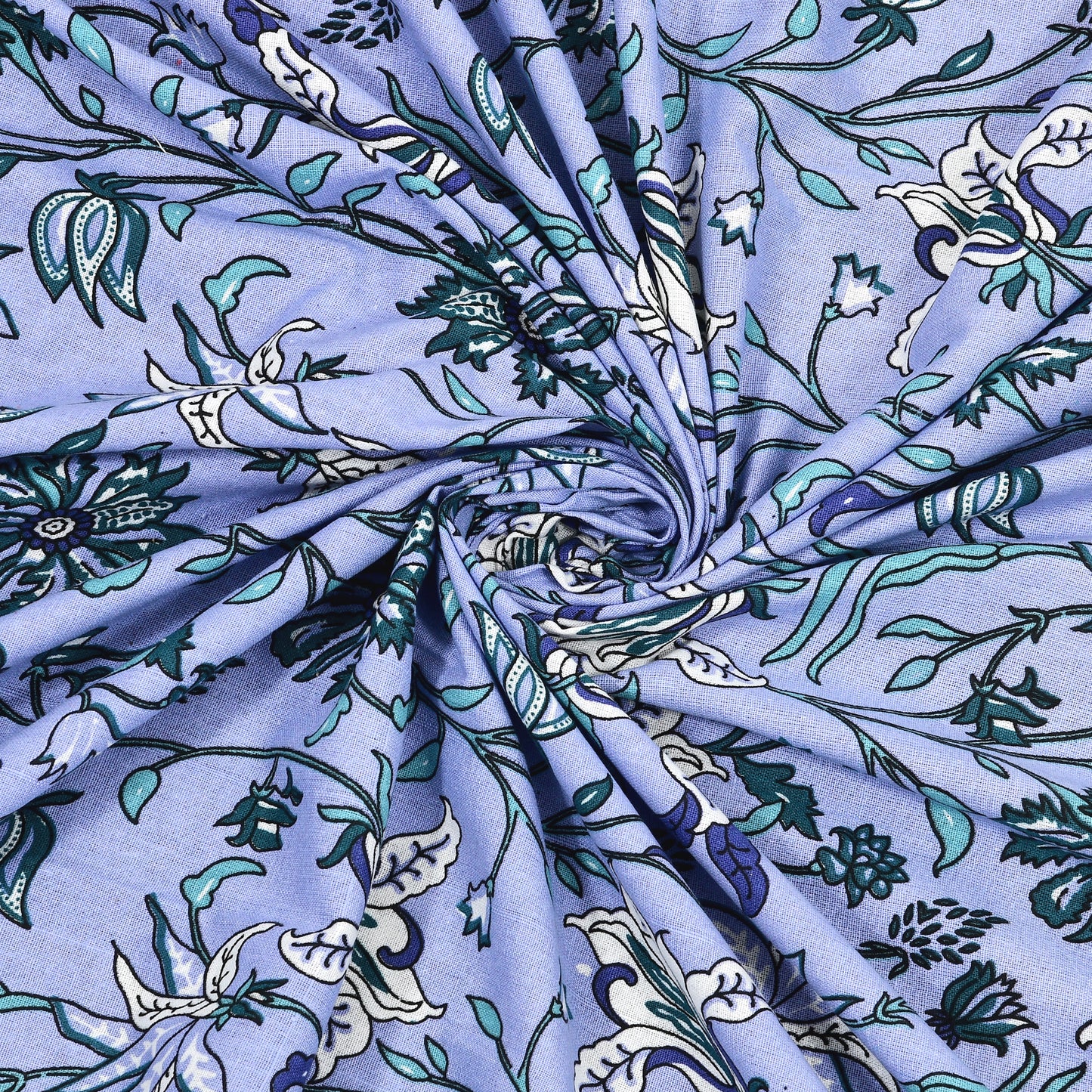 Bail Buti-Pot Bedsheet 100% Cotton Queen Size Bedsheet With 2 Pillow Cover Set