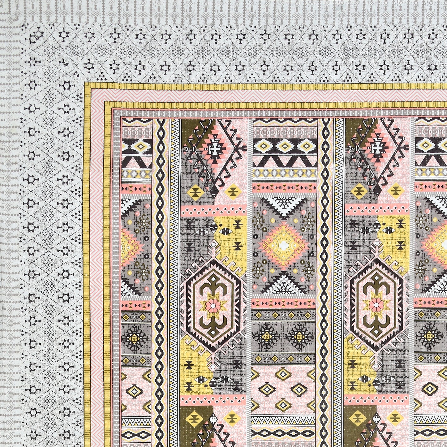 100% Cotton King Size Bedsheet with 2 Pillow Cover Set