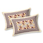 100% Cotton King Size Bedsheet with 2 Pillow Cover Set