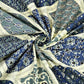 New Ajrak Print 100% Cotton King Size Bedsheet with 2 Pillow Cover Set