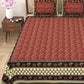 New Bail  Print 100% Cotton King Size Bedsheet with 2 Pillow Cover Set