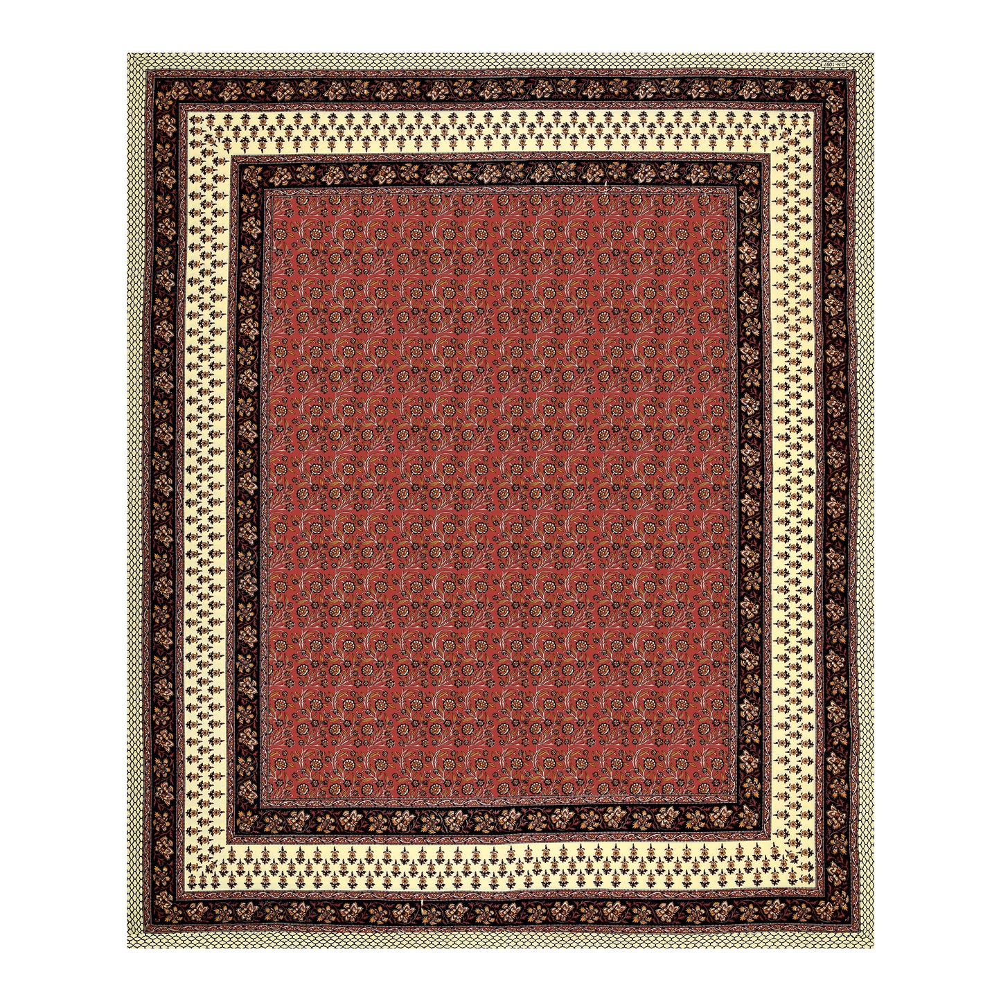 New Bail  Print 100% Cotton King Size Bedsheet with 2 Pillow Cover Set